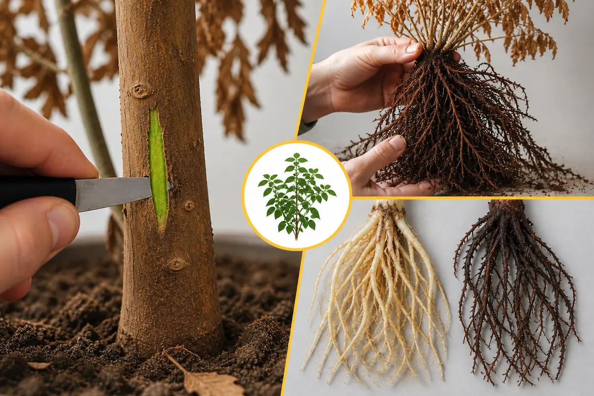 Sådan redder du en tørret plante i potten (fotos)