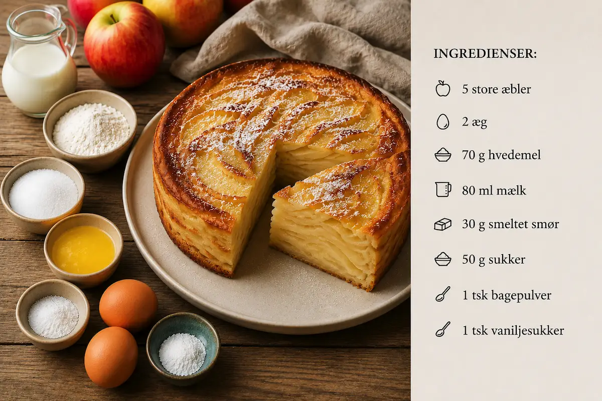 Fransk æblekage: 2 opskrifter, der smager som i Frankrig