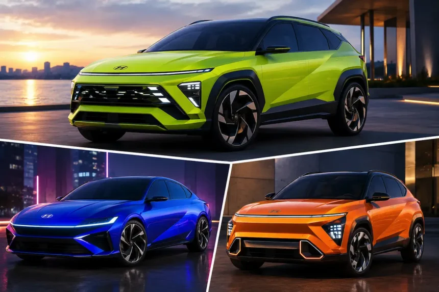 Hyundai lancerer 3 helt nye biler i Danmark i 2027