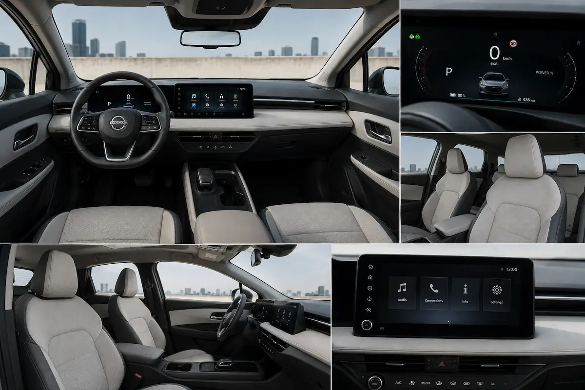 Nissan Leaf 2027 får panoramaglastag og bliver til en coupé-crossover