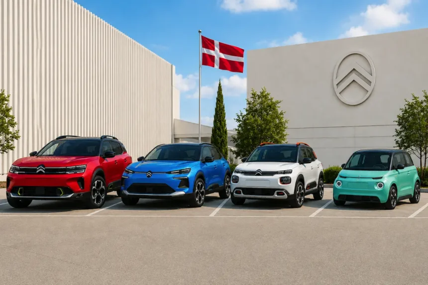 Citroën lancerer 4 nye modeller i Danmark i 2027