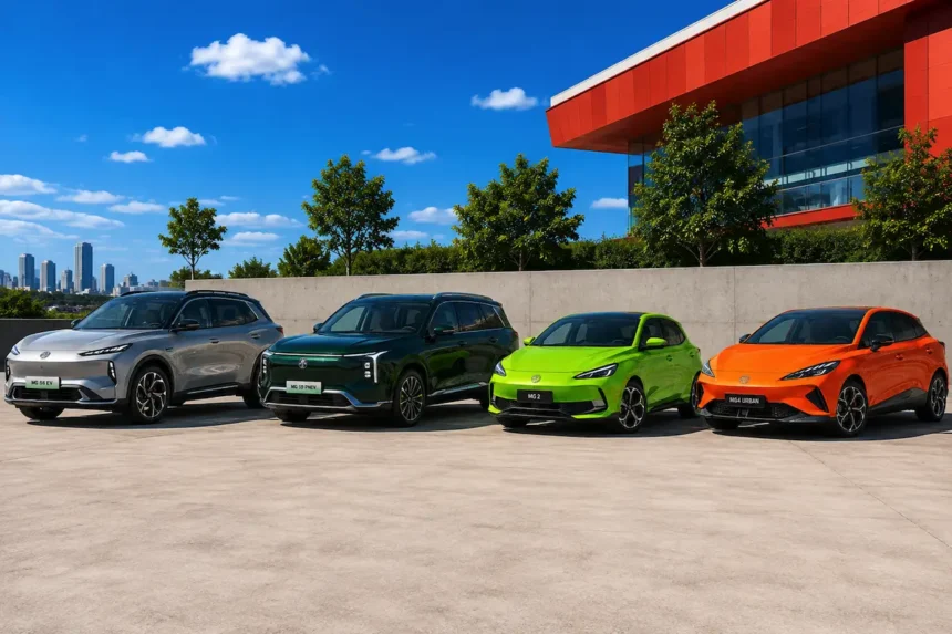 MG lancerer 4 nye biler i Danmark og udfordrer Volkswagen