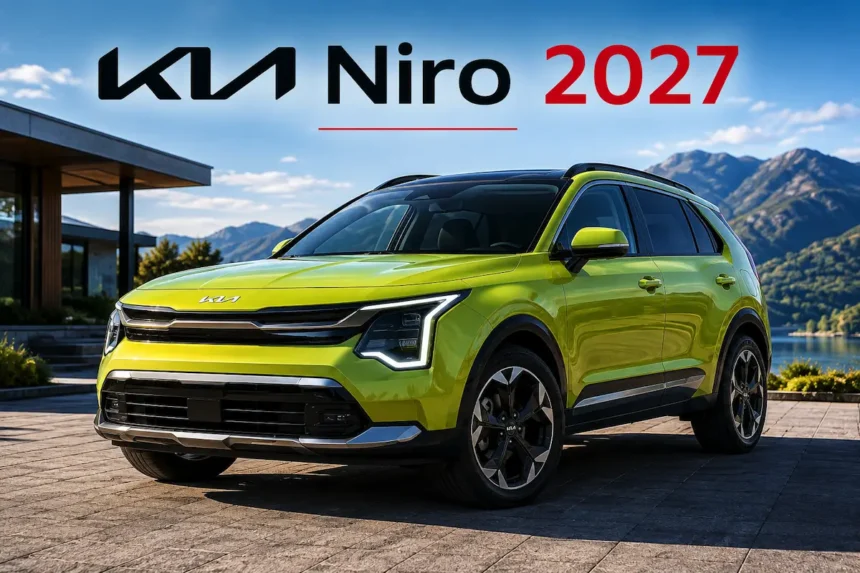 Ny KIA Niro 2027: Kun hybrid i Europa med nyt design og AI-cockpit