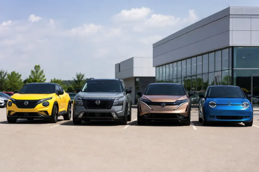 Nissan lancerer 4 helt nye biler i Danmark i 2027