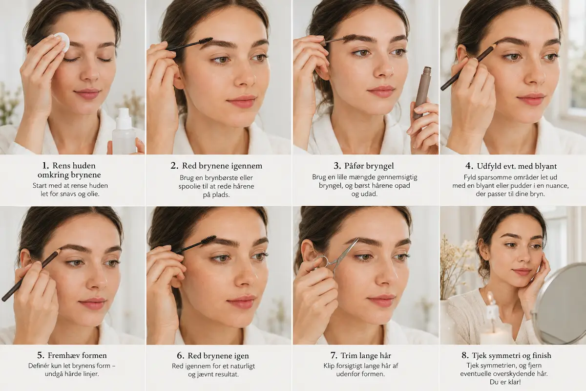 Naturlige bryn uden tung makeup: Det enkle trick, der giver et frisk look