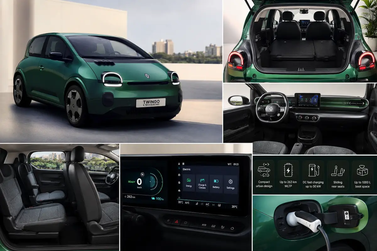 Renault viser 2 nye modeller: En billig elbil og en stor SUV (foto)