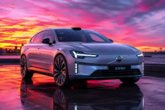 Volvo ES90 2027: 706 km rækkevidde og opladning på kun 20 minutter