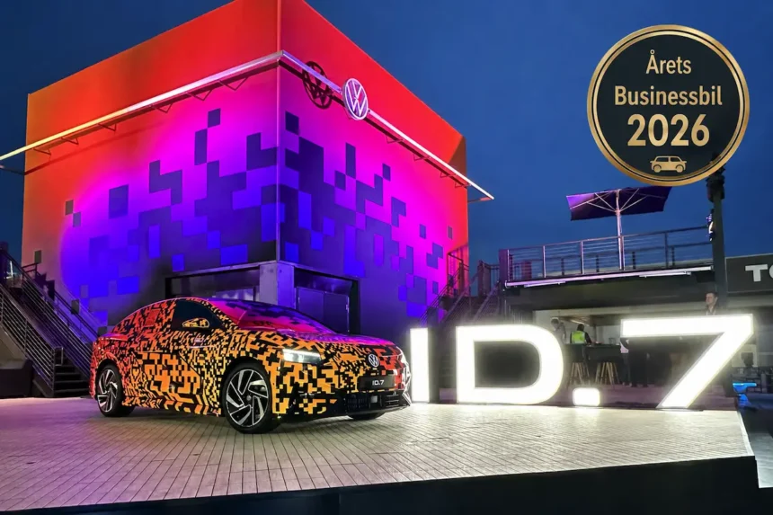 Volkswagen ID.7 kåret til Årets Businessbil 2026