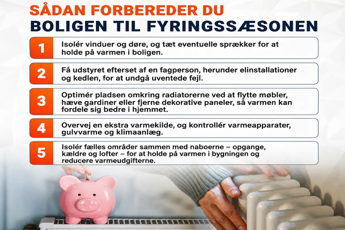 Sådan holder du bedre på varmen derhjemme – 5 enkle tricks til vinteren