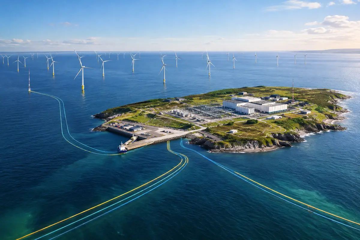 Danmark vil bygge en kunstig energiø i Nordsøen (foto)