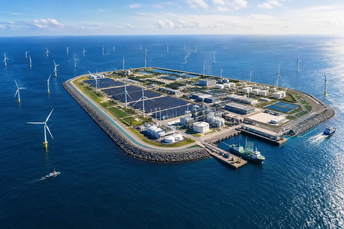 Danmark vil bygge en kunstig energiø i Nordsøen (foto)